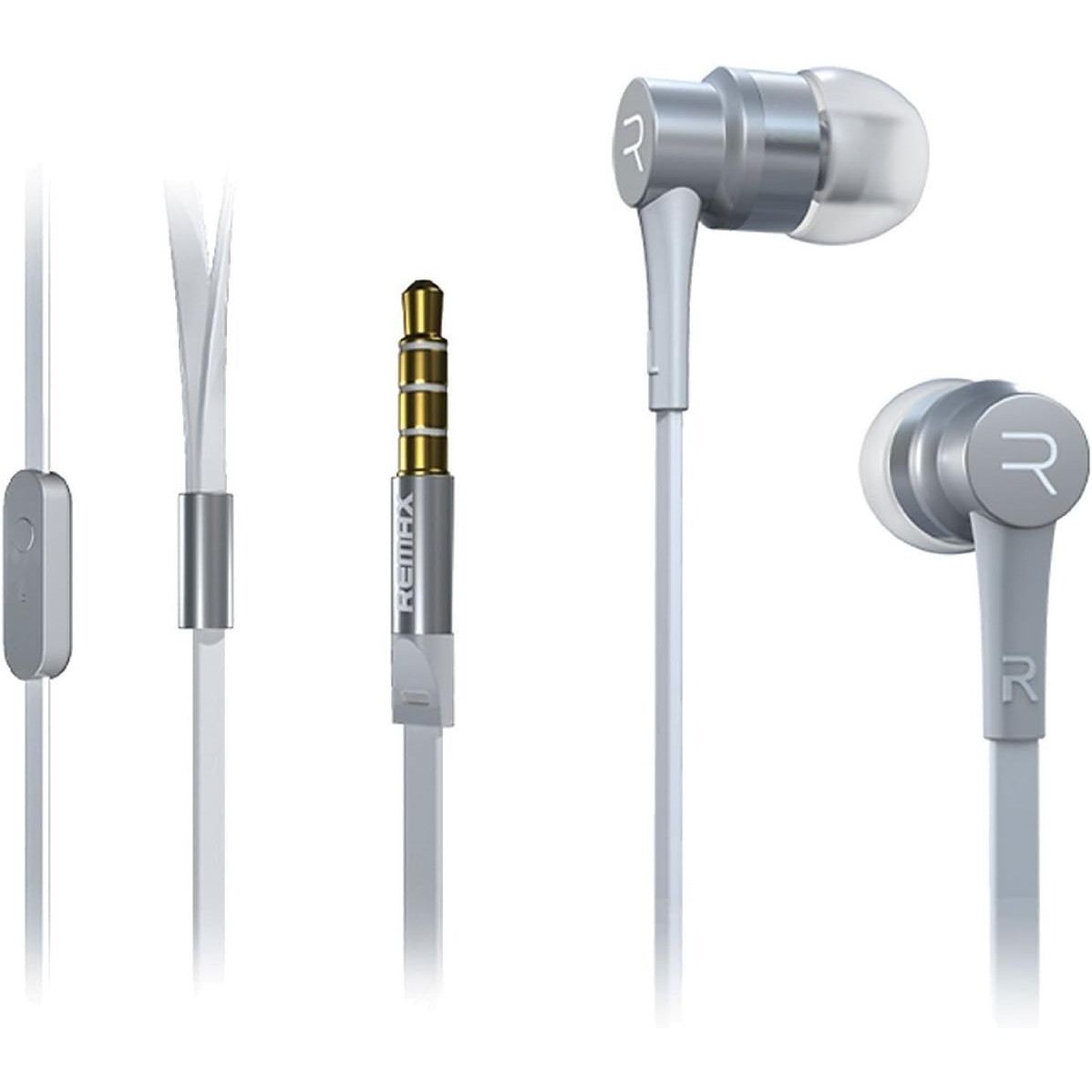 Гарнітура Remax RM-535 Silver (6954851211150), фото 1