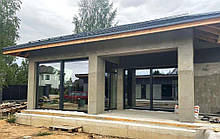 Алюмінієві вікна для приватного будинку