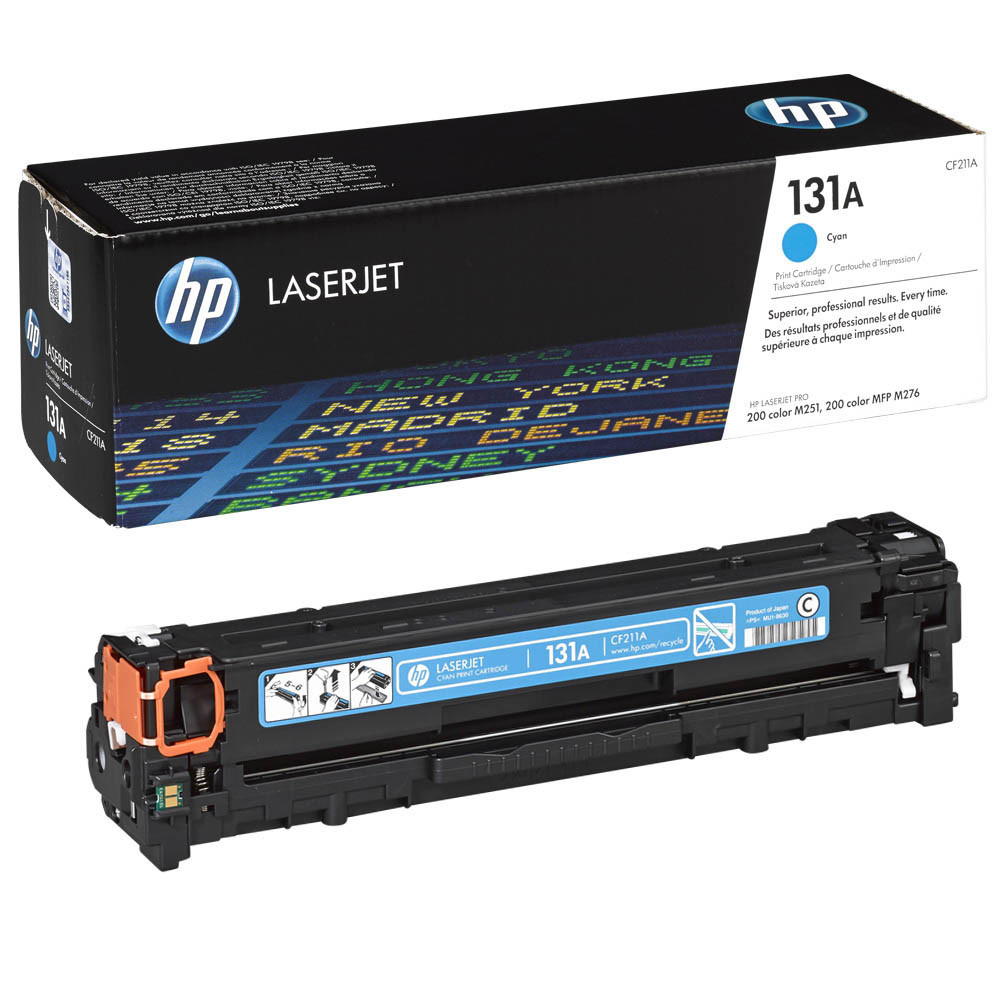 Заправка картриджа HP Color LJ M276/ M251 Cyan (CF211A)