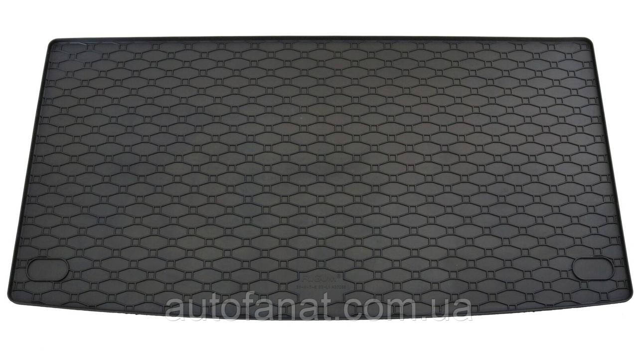 Килимок у багажник Volkswagen T5 / T6 / T6.1 L1 2003–2021, гумовий, модельний, Rigum Чехія (437058)
