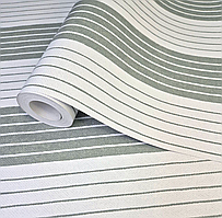 Шпалери вінілові на флізеліновій основі 10,05 × 0,53 Marburg 51610, сірі з білим для спальні, коридору, кабінету