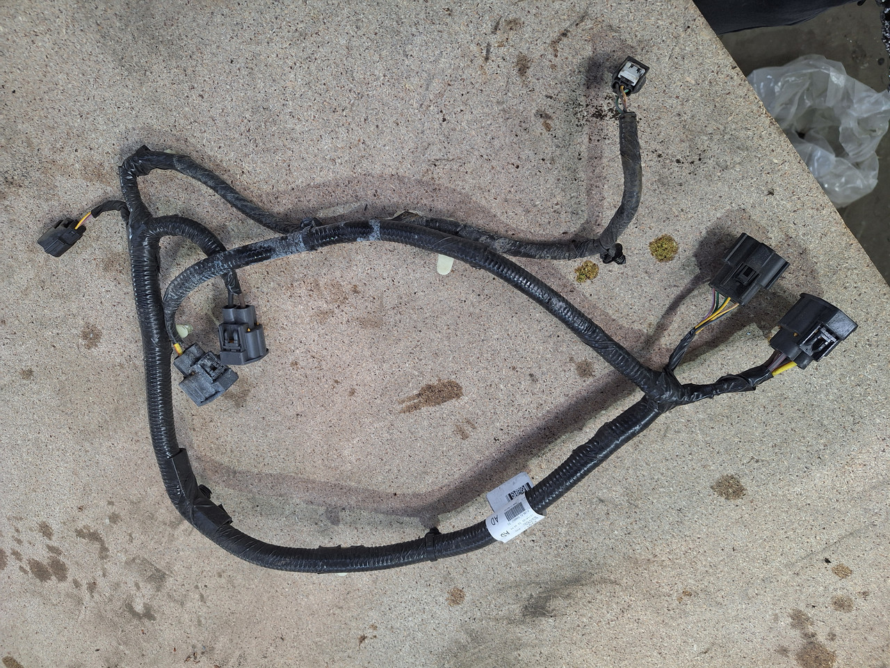 Ford Edge 2019-2024 Проводка дифузора, кожуха радіатора, вентиляторів K2GT8C290AD K2GZ8C290C, фото 1