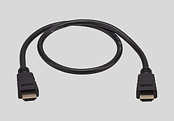 Популярний! HDMI шнур 26AWG HDCC2610 чорний 0.6m - Краща якість тільки на Nukleon.com.ua