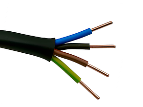 Кабель силовий мідний ВВГнг 4×4