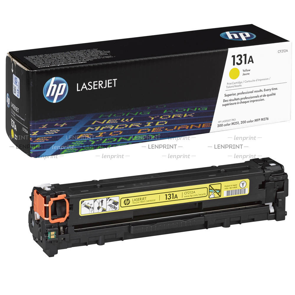 Заправка картриджа HP Color LJ M276/ M251 Yellow (CF212A)