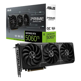 Відеокарта GeForce RTX 5060 Ti 16GB Asus Prime OC (PRIME-RTX5060TI-O16G)