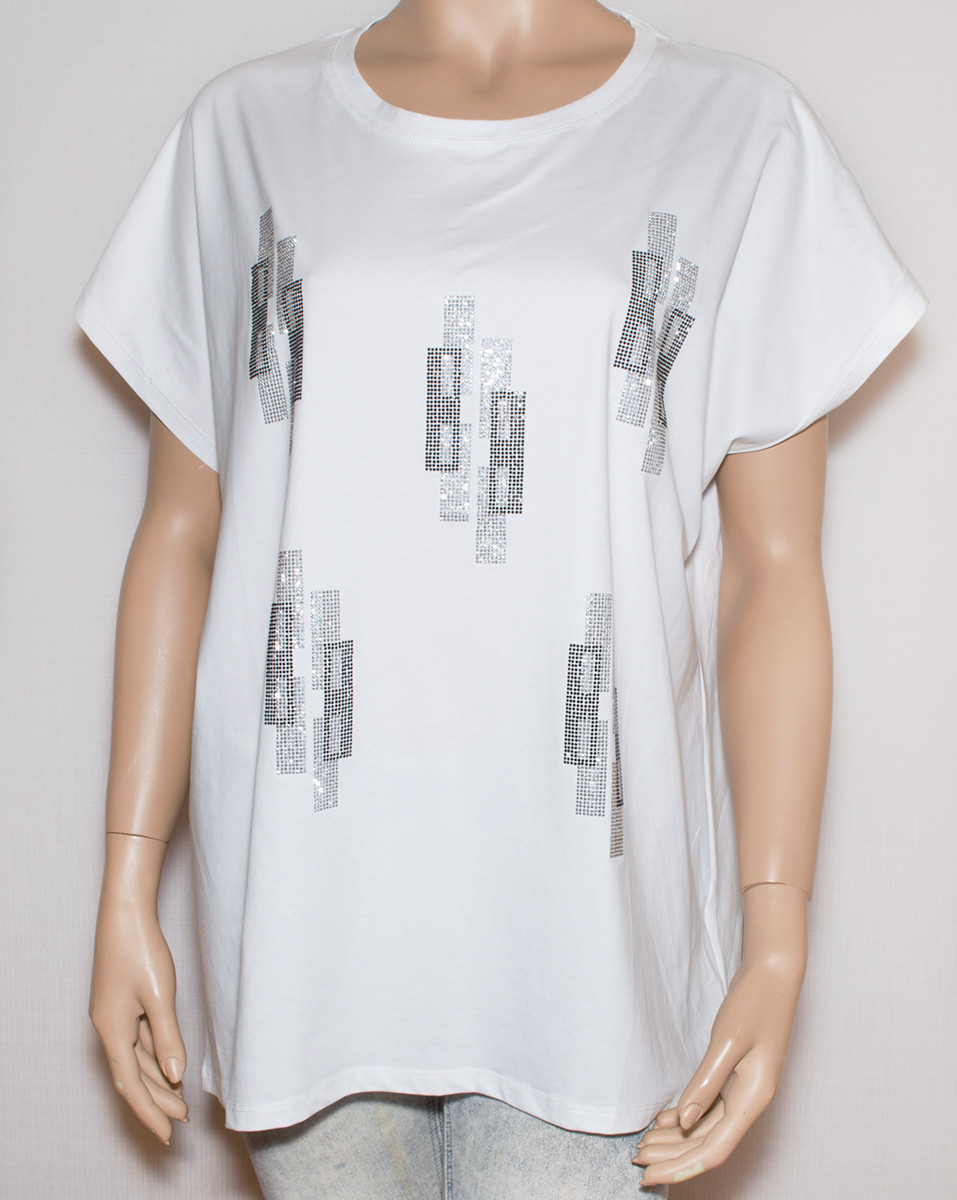 Футболка блуза жіноча (біла)