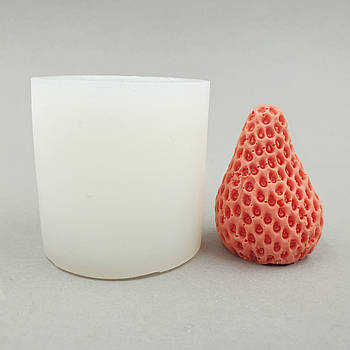 Силіконовий молд 3д Полуниця