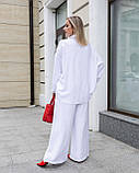 Костюм брючний Далі білий, фото 3