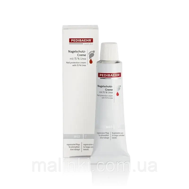 Протигрибковий крем з клотримазолом та 15% сечовиною PediBaehr Nagelschutz Creme, 30 мл, фото 1