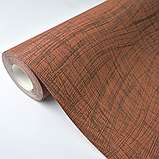 Шпалери вінілові 10.05 × 0.53 м Marburg 53115, коричневі для спальні, вітальні, кухні, коридору, ванної кімнати, фото 6