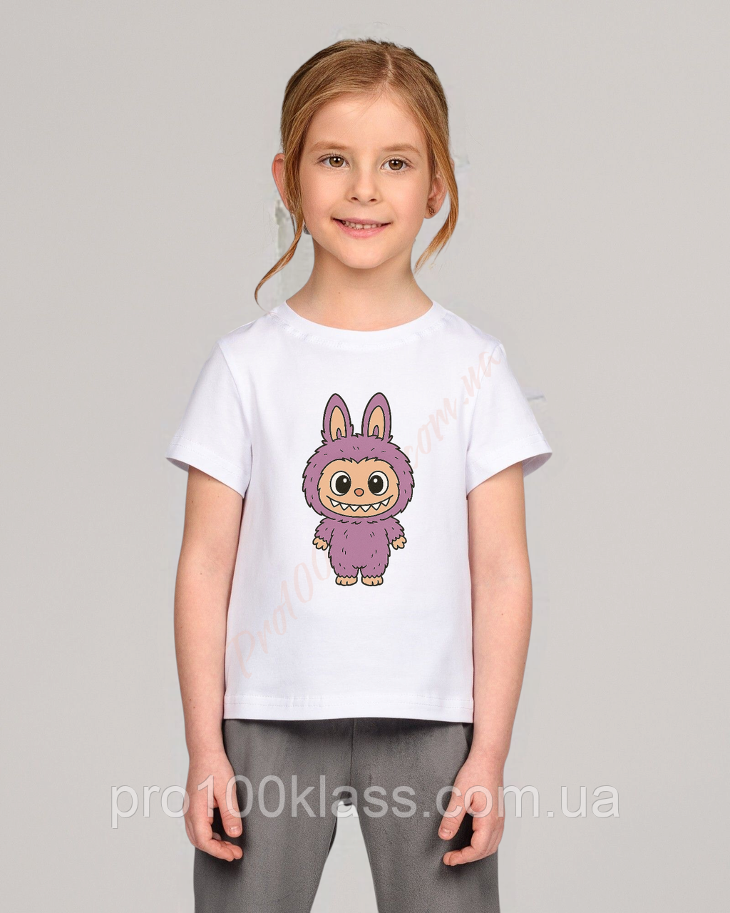 Футболка дитяча Лабубу Labubu, фото 1
