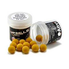 Бойли Mini Pop Ups CARPBALLS 10мм Honey Yucatan