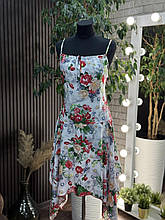 Вишуканий жіночий сарафан, тканина "Бавовна" 48, 50, 52, 54 розмір 48