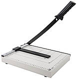 Різак шабельний Deli A4, металевий, довжина різання 300 мм (8014), фото 2