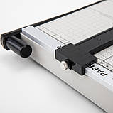 Різак шабельний Deli A4, металевий, довжина різання 300 мм (8014), фото 4