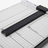 Різак шабельний Deli A4, металевий, довжина різання 300 мм (8014), фото 6