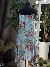 Вишуканий жіночий сарафан, тканина "Бавовна" 48, 50, 52, 54 розмір 48