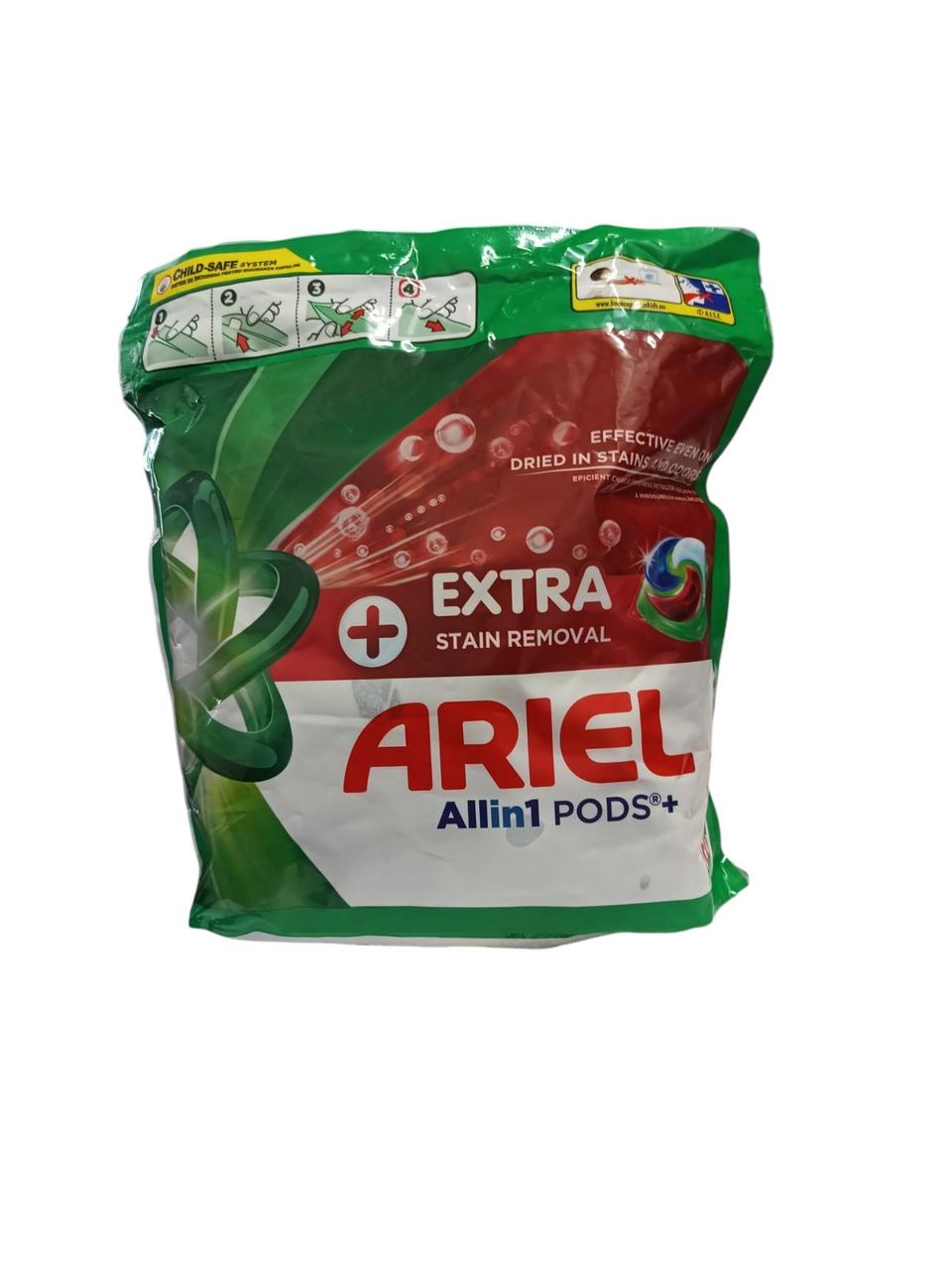 Капсули для прання Ariel Pods+ All-in-1 Extra Stain Removal Екстрасила виведення плям 60 шт