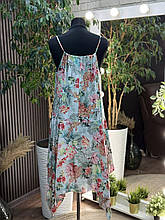 Вишуканий жіночий сарафан, тканина "Бавовна" 48, 50, 52, 54 розмір 48