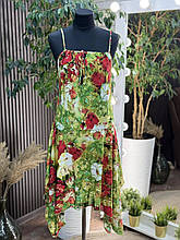 Вишуканий жіночий сарафан, тканина "Бавовна" 48, 50, 52, 54 розмір 48