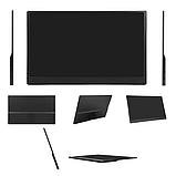 Портативний сенсорний монітор Sibolan 14" FullHD IPS Touchscreen з магнітним чохлом, фото 6