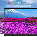 Портативний сенсорний монітор Sibolan 14" FullHD IPS Touchscreen з магнітним чохлом, фото 4
