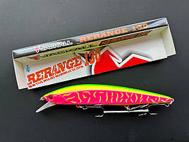 Воблер Fishing Rerange 130SP fruit Mat Tiger 21,5г, суспендер, мінноу, для щуки та судака | Японська якість