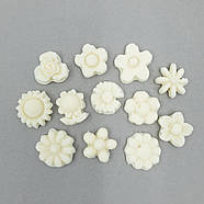 Силіконовий молд Асорті квіточок 7.2х8.5 см, фото 2