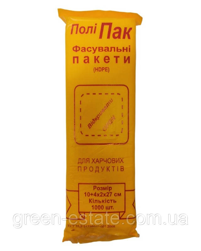 Фасовка 10*27 Полі пак