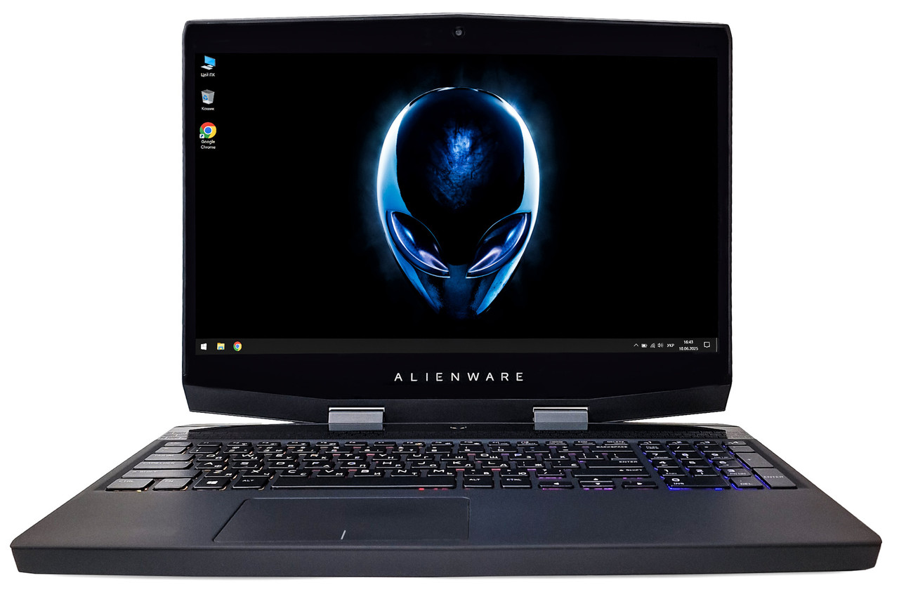 Ноутбук Alienware m15: Core i7-8750H / RAM 32 ГБ / GeForce RTX 2070, 8 ГБ / SSD 512 ГБ / 15.6" UHD 4K