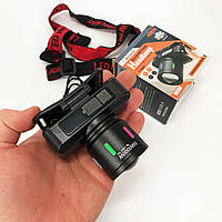 Фонарь налобный KX-1832-TG, Мощный фонарь для рыбалки, Фонарик на голову для домашних работ TOP1-- stars_топ_market_shop_online-