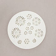 Силіконовий молд Васильки ромашки, фото 3