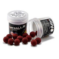 Бойли Mini Pop Ups CARPBALLS 10мм Hot Demon Asafoetida Oil