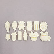 Силіконовий молд Морозиво, напої, ведмедик 5.5х11.5 см, фото 2