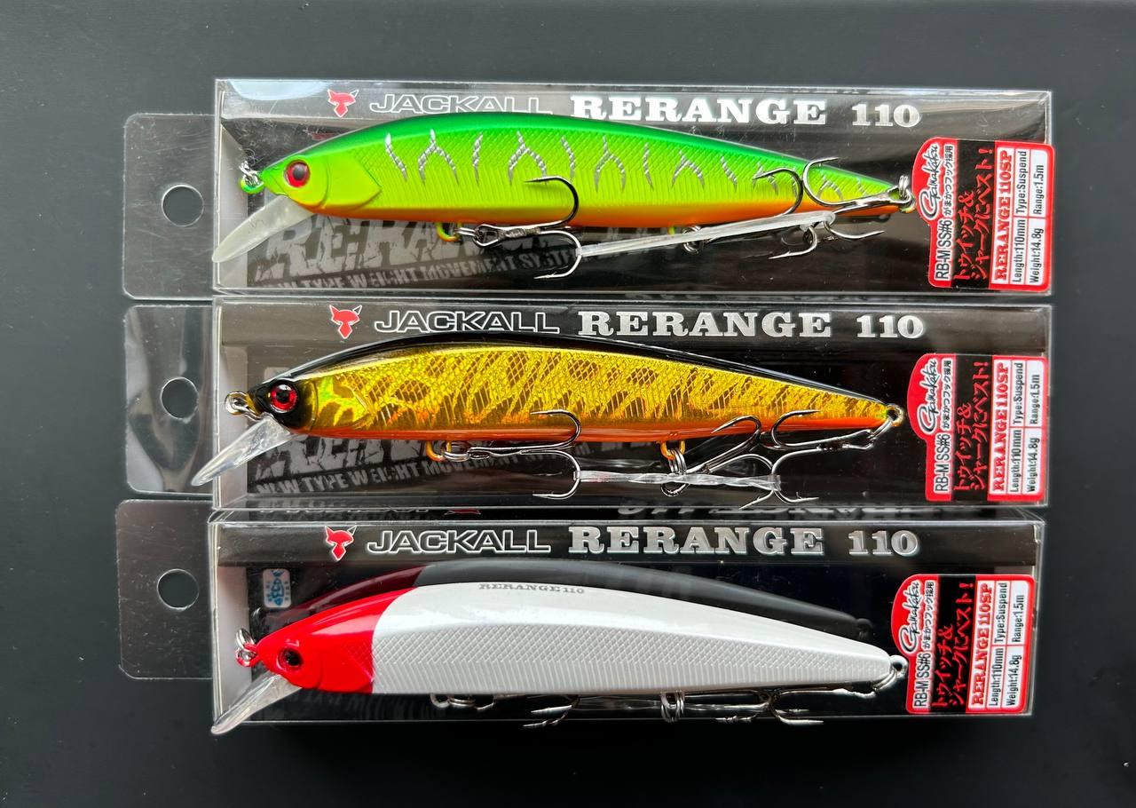 Воблер Fishing rerange 110sp 15g (набір 3шт) мінноу, для щуки та судака |, фото 1