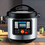 Мультиварка скороварка Hoffmans HM-719 з дисплеєм на 14 програм електрична 8л для дому 1600 Вт, фото 10