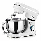 Тестоміс міксер планетарний KERCH FERRO White 1700 Вт, 8 рівнів швидкості, чаша 4,5 л з нержавної сталі, фото 4