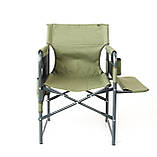 Стілець "Режисер з м'якою полицею Економ" d25 мм (Оксфорд, Хакі), фото 4