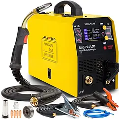 Magnum MIG/MAG 224 LCD DUAL PULS SYNERGIA Зварювальний напівавтомат
