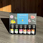 Набір ефірних олій 6 шт / Набір аромаолій / Водорозчинні ефірні олії / Аромаолія для дифузора, фото 3