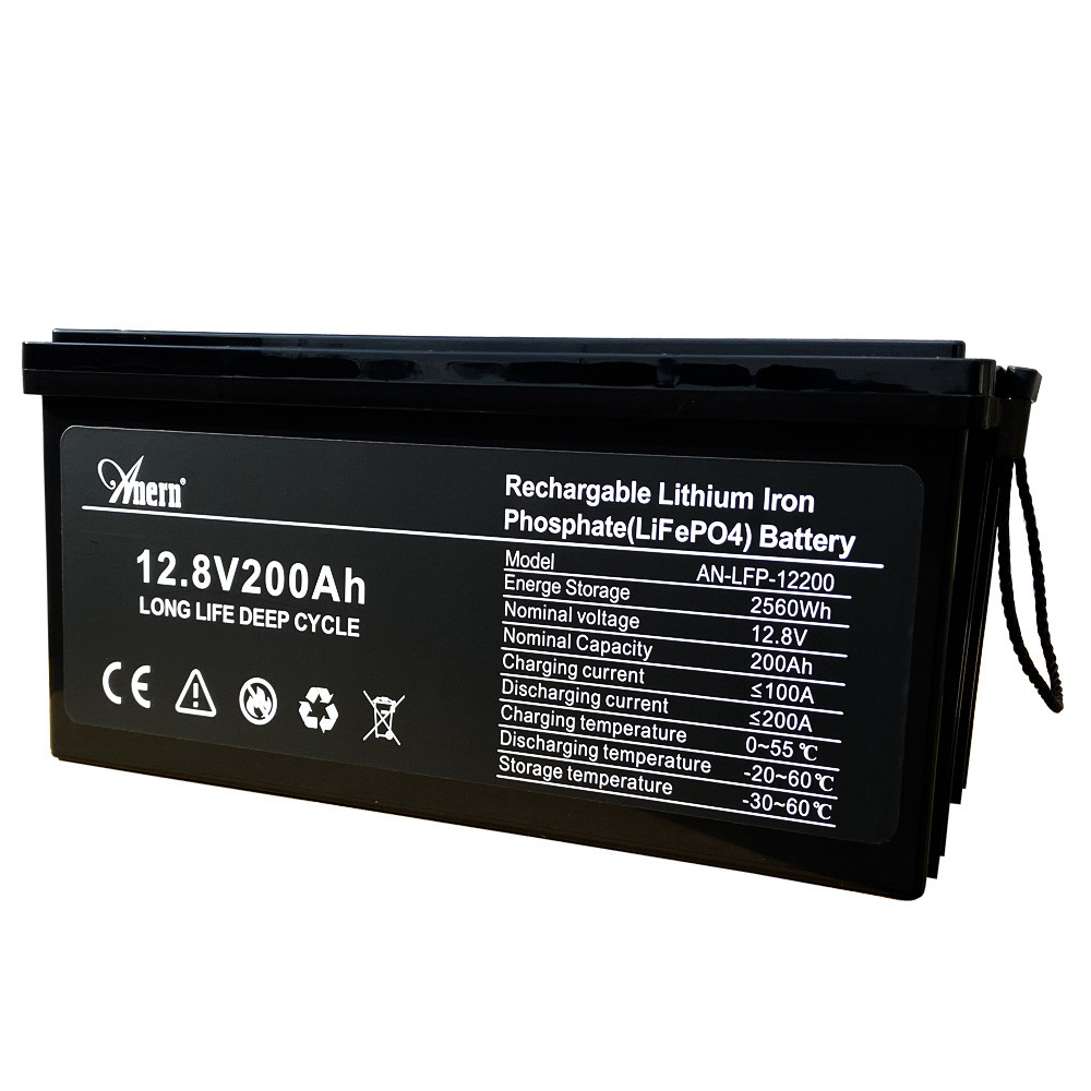 Акумулятор Anern LiFePO4 літій-залізо-фосфатний для ДБЖ 12V200AH AN-LFP12200