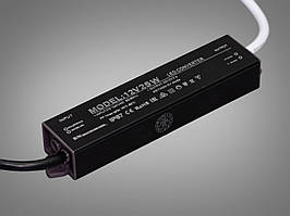 Ультратонкий блок живлення для LED стрічки Diasha 12V 25W IP67 2.1А