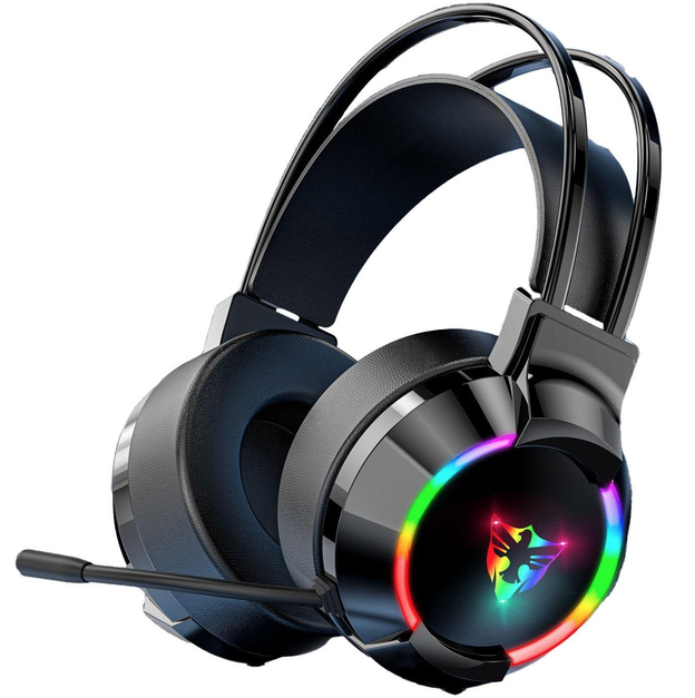 Навушники з мікрофоном провідні Epic G606 USB Black