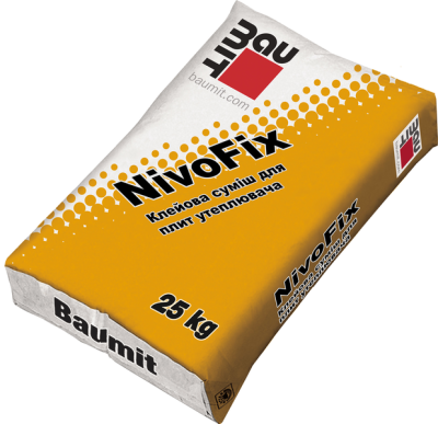 Клей для теплоізоляції Baumit NivoFix 25 кг