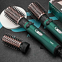 Стайлер фен-щітка для волосся VGR V-498 2 рівні обдування 2 рівні температур 1200W (2 насадки), фото 5