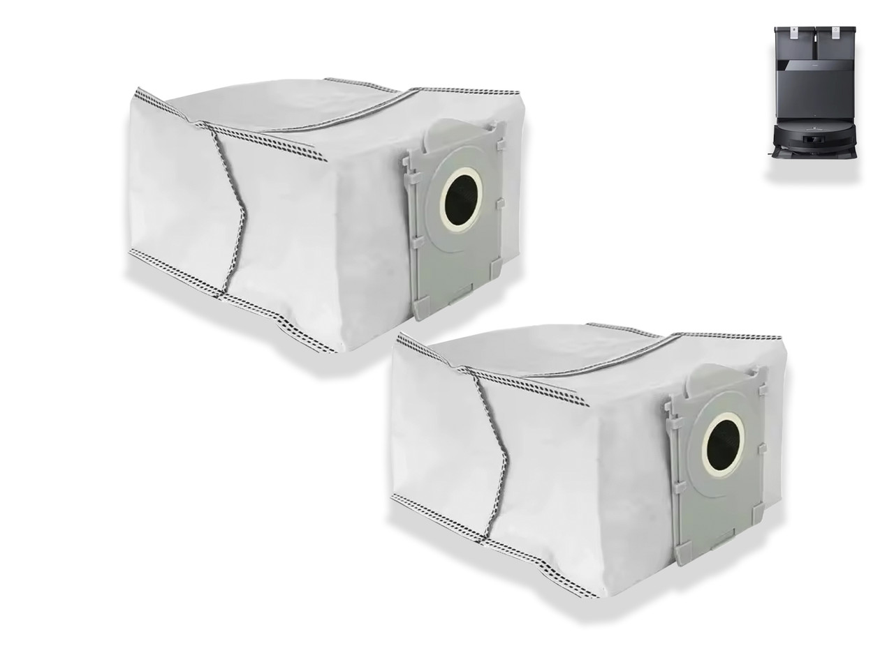Мішки для пилу 2 шт з Ecovacs Deebot T50 Max / T50 Pro / T50 Omni / T50 Pro Omni / T50 Max Pro