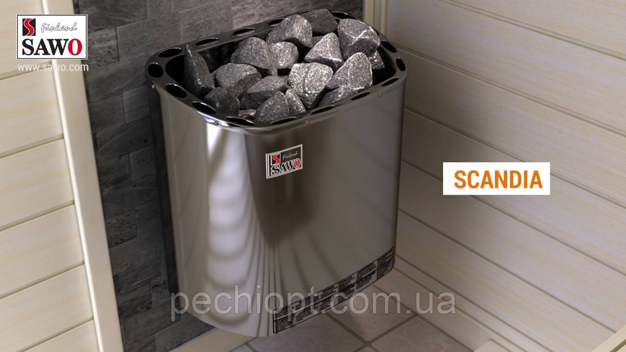 Електрокаменка sawo scandia sca 90 ns