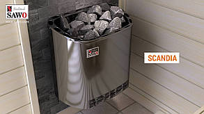 Електрокаменка sawo scandia sca 90 ns, фото 1