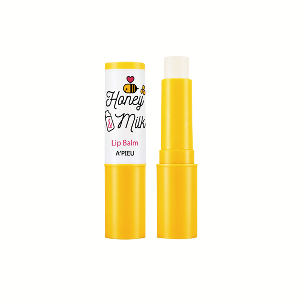 Молочно-медовий бальзам для губ A'PIEU Honey & Milk Lip Balm, 3.3 мл, фото 1
